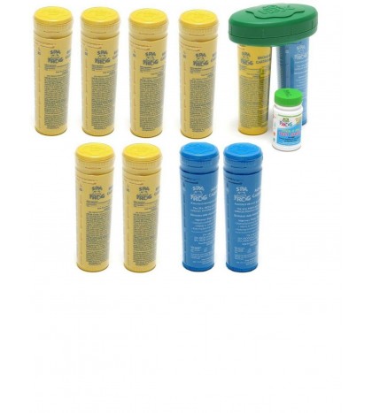 Spa Frog 10 pk 7 Bromine 3 Mineral Float & Test Strips