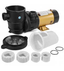 1.5HP Variable Speed Swimming Pool Pump Energy Efficient Strainer UL 2-Speed