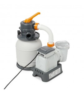 Bestway 58496E 1000 Gallon Pool Pump, One Size, Gray