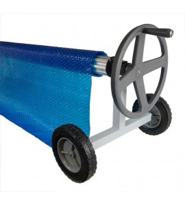 Kokido Kalu In-Ground Swimming Pool Solar Blanket Cover Reel w/ Tubes Kokido Kalu In-Ground Swimming Pool Solar Blanket Cover Reel w/ Tubes