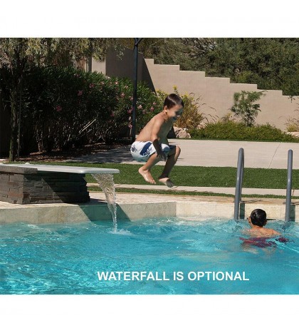 Inter-Fab DB6-7 Diving Board Replacement for In-Ground Pools, Duro-Beam, Tan