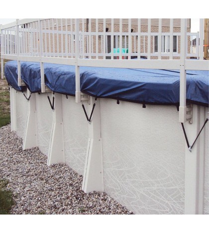 12 Round Eliminator Xtreme Above Ground Swimming Pool Winter Cover 10 Year