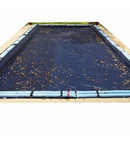 Blue Wave 12' x 24' Rectangular Leaf Net In-Ground Pool Cover