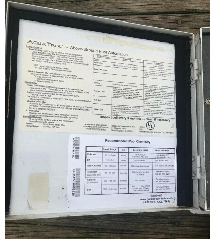 Hayward AquaTrol Above Ground Pool Salt Chlorine Generator AQ-TROL-RJ-TL