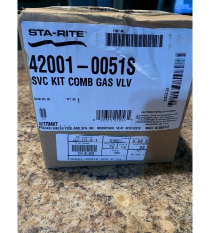 Pentair 42001-0051S Combination  Control Valve Kit Replacement Pool And Spa