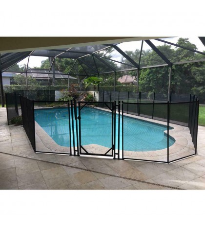 Water Warden Self Closing Gate for Pool Safety Fence 4' Height WWG201