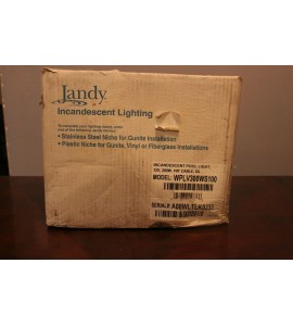 New in box Jandy 12v incandescent white light 300 watt 100' pool and spa light