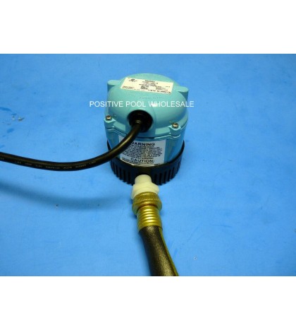 Little Giant 500500 1-AA-18 Submersible Cover Pump with 18-Feet Cord, 170 GPH