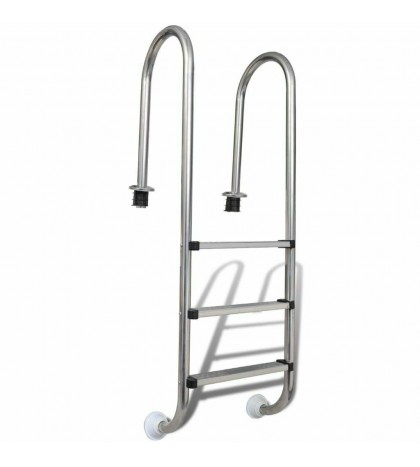 Stainless Steel In-Pool Ladder 3  E4U0