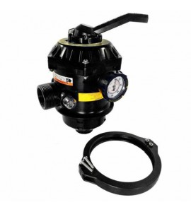 Pentair 262506 1-1/2in. 6-Way HiFlow Multiport Filter Valve