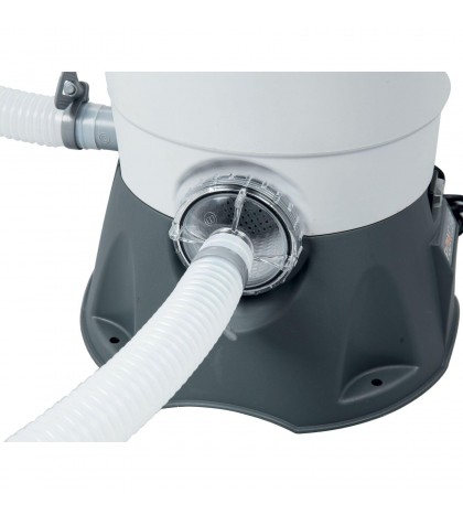 Bestway 58496E 1000 Gallon Pool Pump, One Size, Gray