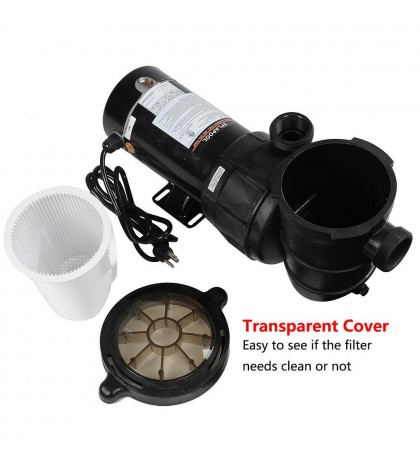 Yescom 1.5hp Above Ground Swimming Pool Pump