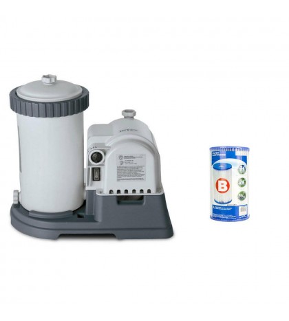 Intex 2500 GPH Krystal Clear GCFI Pool Filter Pump With Timer 633t 28633EG