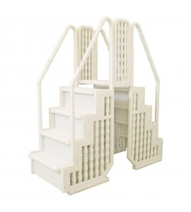 Blue Wave NE138 Complete Easy Pool Step Entry System with Gate