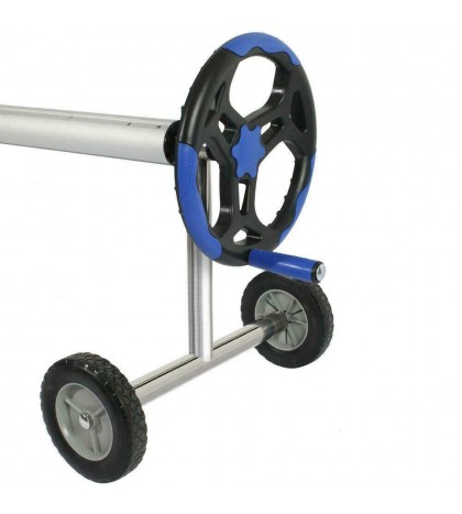 Swimming Pool Cover Reel 18FT Stainless Steel Inground Solar Cover Extra Long