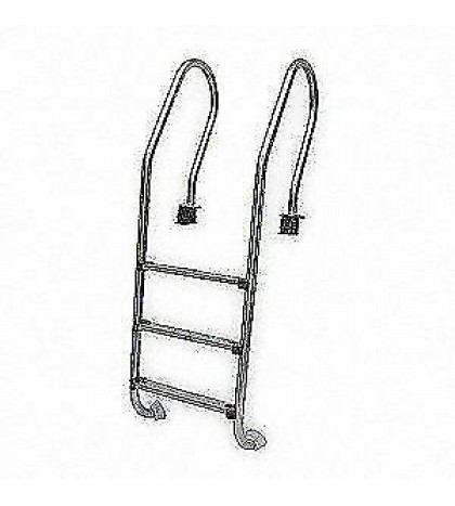 GRAINGER APPROVED Ladder, Pool, 4 Stainless Steel Steps, 2ZTP9