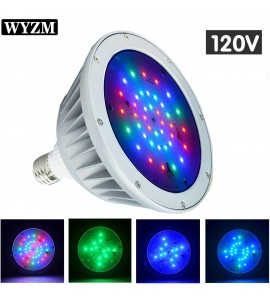 WYZM 120V Color Changing 20w Pool Lights LED,100w Haolegen Bulb Replacement,