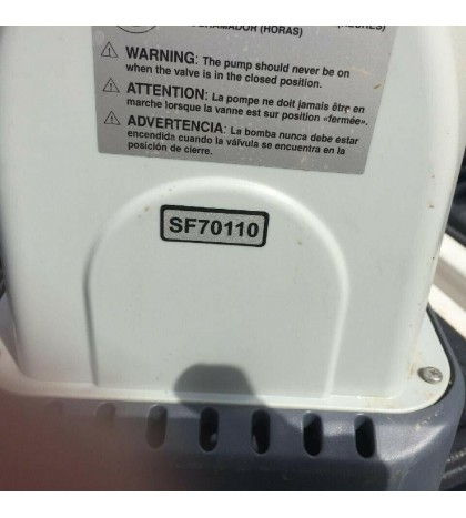 Intex Swimming Pool Sand Filter SF70110 Pump TESTED