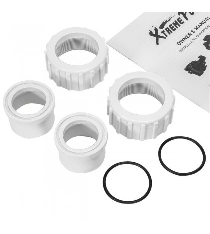 1.5HP High-Flow 2-Speed Swimming Pool Pump Energy Efficient Large Strainer UL