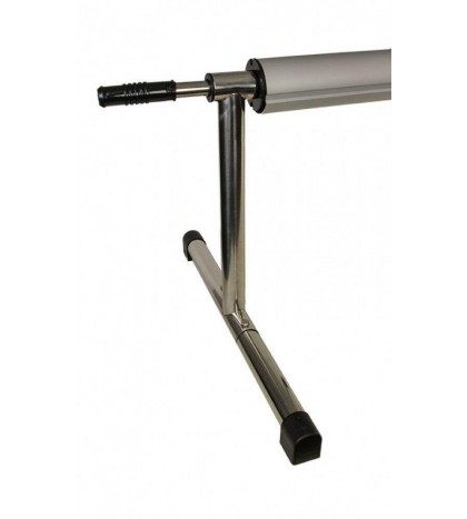 Inground Stainless Steel Solar Pool Cover Reel For Pools Up To 24' Wide