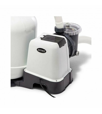 Intex 3000 GPH Pool Sand Filter Pump w/Krystal Clear Saltwater System
