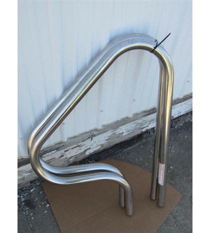 Swimming Pool Replacement Ladder Handrail, Stainless Steel, 34