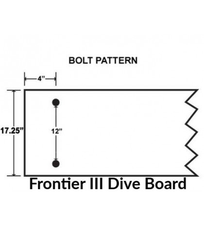 SR Smith Frontier III Replacement Diving Board