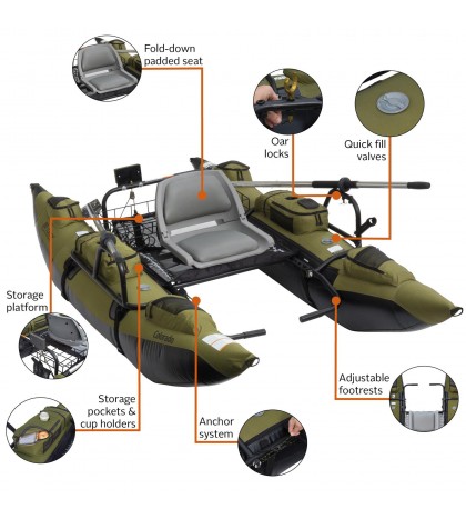 NEW! Classic Accessories Colorado Pontoon Boat