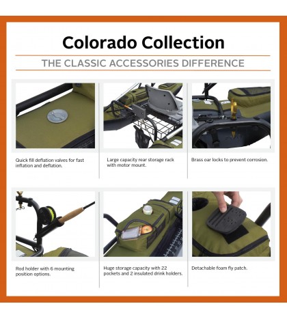 NEW! Classic Accessories Colorado Pontoon Boat