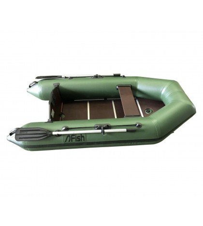 FISH 240 green inflatable fishing boat top quality 100% built in Europe