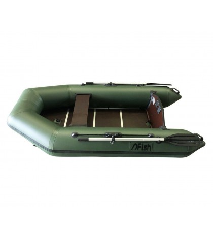 FISH 240 green inflatable fishing boat top quality 100% built in Europe