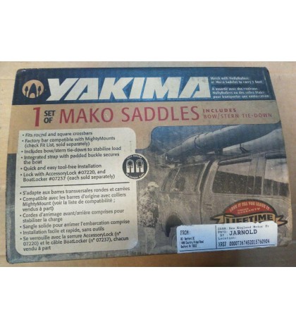 Yakima Mako Saddles; Yakima Hully Rollers; Lock Housings; Straps-Set; misc.parts