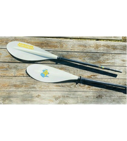 Adventure Technology Carbon Fiber Adjustable Kayak Paddle Oar Rafting Canoe
