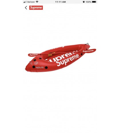 Supreme Packlite Kayak Advanced Elements Sold Out Box Logo new *ORDER CONFIRMED*