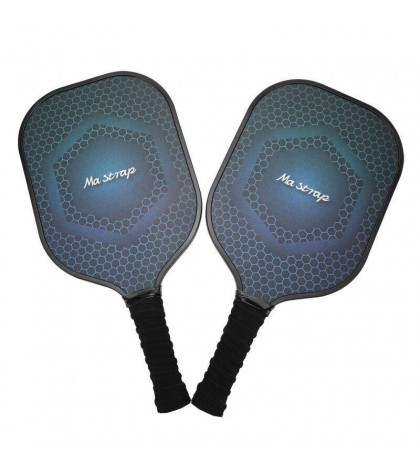 4 Pickleball Paddles Pro Pickleball Graphite Honeycomb Core Rackets w/ Balls Kit