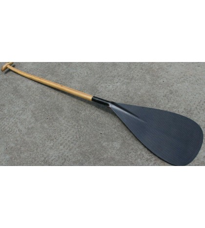 Hot Sales ZJ SPORT Outrigger Canoe OC Child Paddle In Fiber Blade Wood Shaft