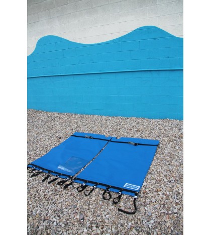 Hobie TANDEM island Kayak Trampoline BLACK  MESH Pro Model w/Cam Buckle