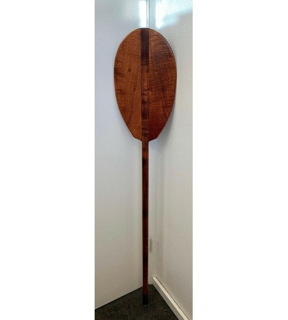 Rare Curly Koa Paddle - Hawaiian Outrigger Canoe Paddling