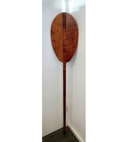 Rare Curly Koa Paddle - Hawaiian Outrigger Canoe Paddling