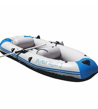 Yocalo Inflatable Boat Series,raft Inflatable Kayak, Fishing Boat White_2-3