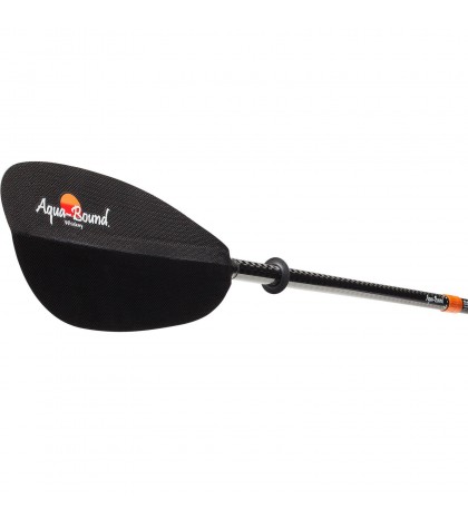 Aqua Bound Whiskey Carbon Straight Shaft 4-Piece Kayak Paddle