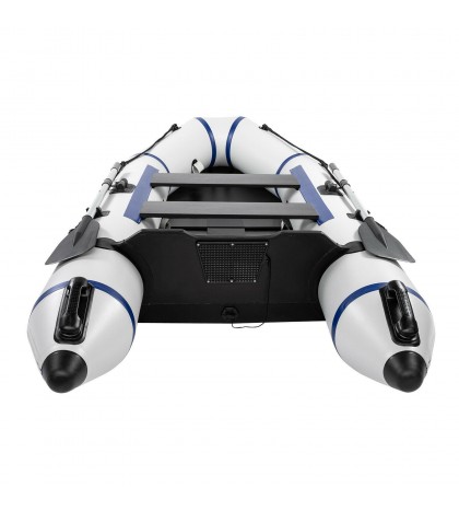 New 10ft Inflatable Water Sports Tender Rafting Fishing Dinghy Boat Grey White