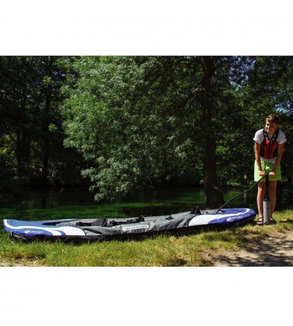 Sevylor Inflatable Hudson Kayak 3 Seater Familien-Kanu Recreational Kayak Tour