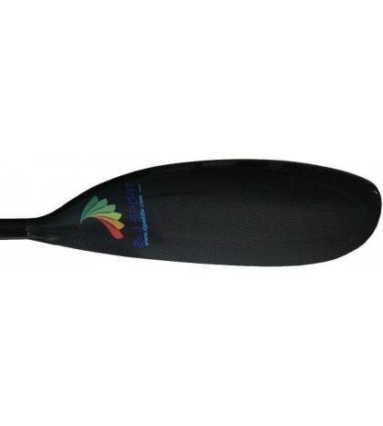 ZJ SPORT Carbon Fiber Marathon Kayak Paddle In 3 Option Shaft With 10cm Adjustor