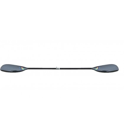 ZJ SPORT Carbon Fiber Marathon Kayak Paddle In 3 Option Shaft With 10cm Adjustor