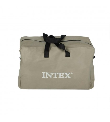 Intex Excursion 5 Person Inflatable Rafting and Fishing Boat w/ 2 Oars (2 Pack)