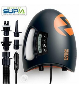 OutdoorMaster Shark High Pressure SUP Pump- Electric Air Pump with 20 PSI-OP20 OutdoorMaster Shark High Pressure SUP Pump- Electric Air Pump with 20 PSI-OP20