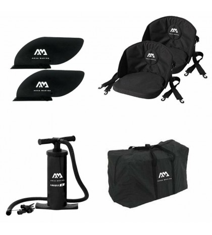 Aqua Marina Steam One Two Kayak Paddle Boat 1 2 Person Inflatable Boat