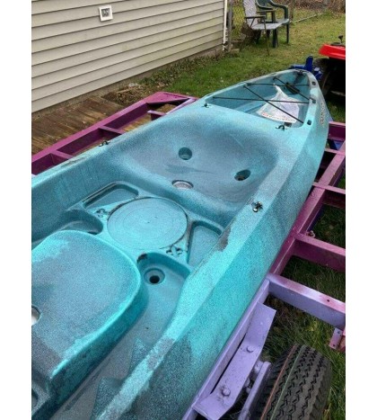 13.5 Perception timber Kayak 2 or 3 man