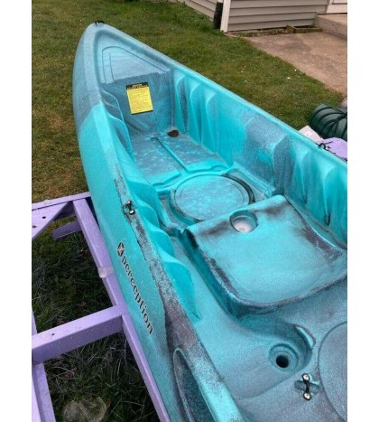 13.5 Perception timber Kayak 2 or 3 man